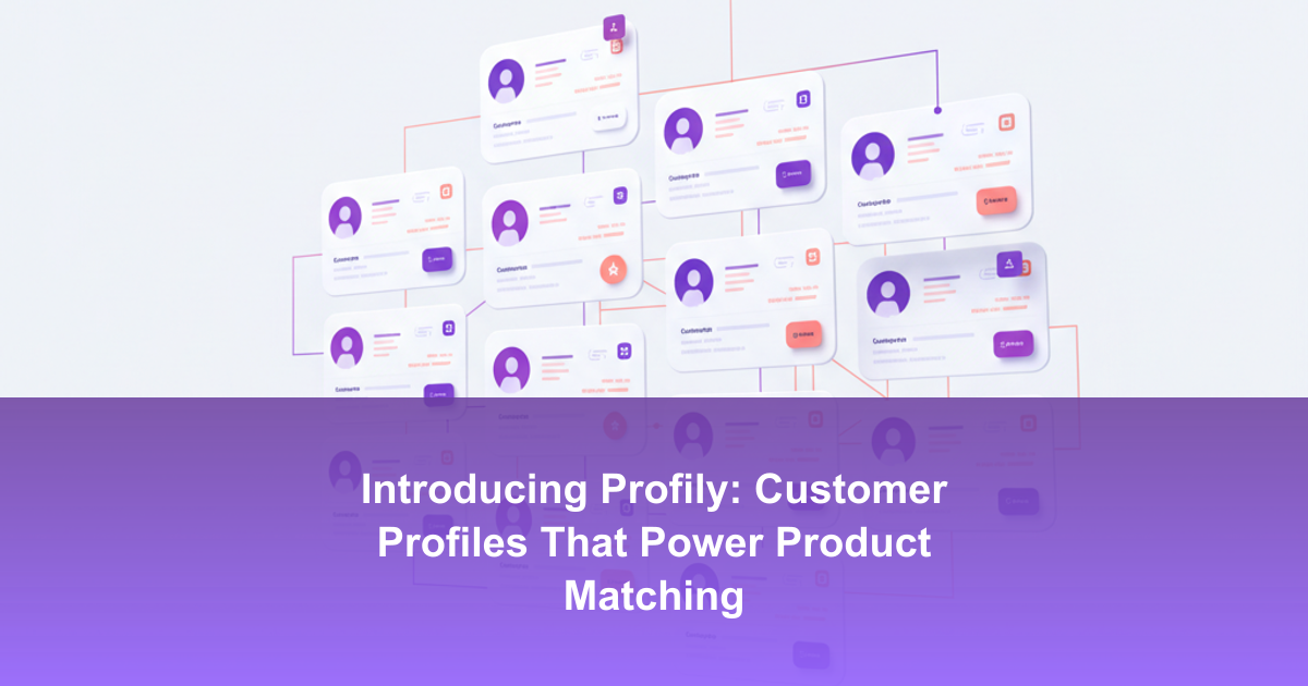 Introducing Profily: Customer Profiles That Power Product Matching